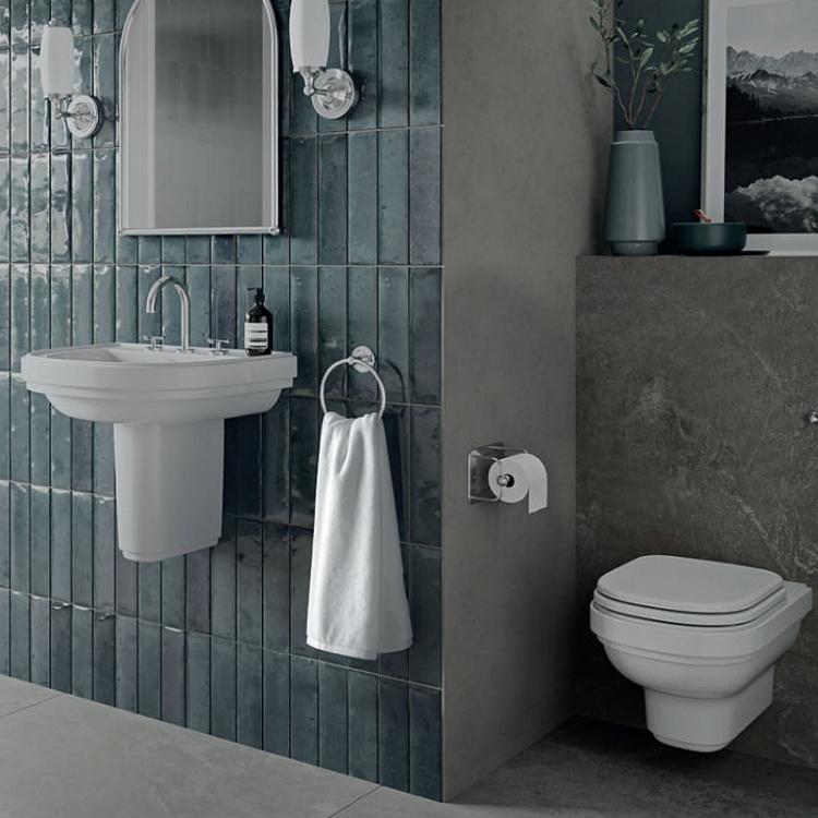 Держатель туалетной бумаги цвета хром Toilet Roll Holder Chrome